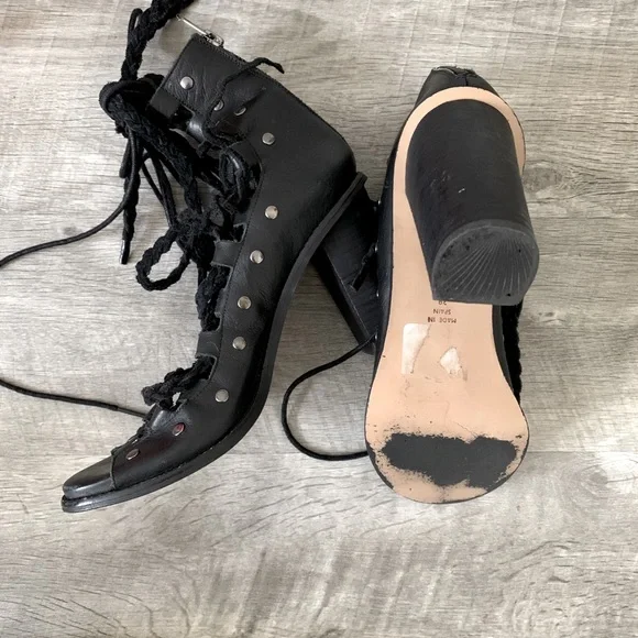 Free people Laced Up Heels - Picture 4 of 5